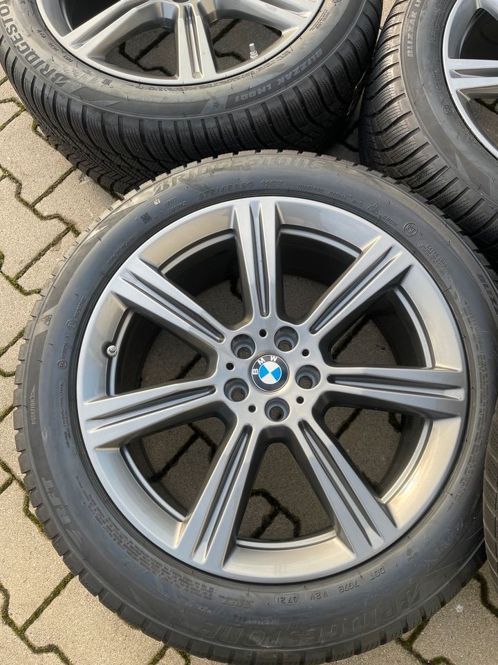 ❄️❄️❄️ Reifen 7,6mm DOT 0721 Bridgestone BMW Styling 736 Winterräder Winterkompletträder Winter Winterreifen 20 Zoll X5 G05 X6 G06 LCI RDCi Felgen Facelift Sommer Runflat in Bottrop