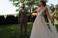 ❤️ Brautkleid Hochzeitskleid tiefer Ausschnitt blush Glitzer Nürnberg (Mittelfr) - Aussenstadt-Sued Vorschau