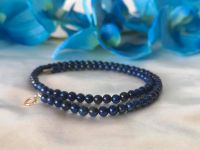 Lapislazuli Halskette 585 Gold 14K Gelbgold Neu Schmuck 59€* Hamburg-Mitte - Hamburg Altstadt Vorschau