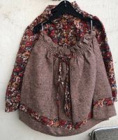 Vintage Set Rock Bluse 70er 70s Geblümt Blumen Wolle Kinder Nordrhein-Westfalen - Hilden Vorschau