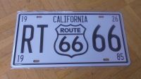 Blechschild US Nummernschild California Route 66 Deko Schild Hessen - Volkmarsen Vorschau