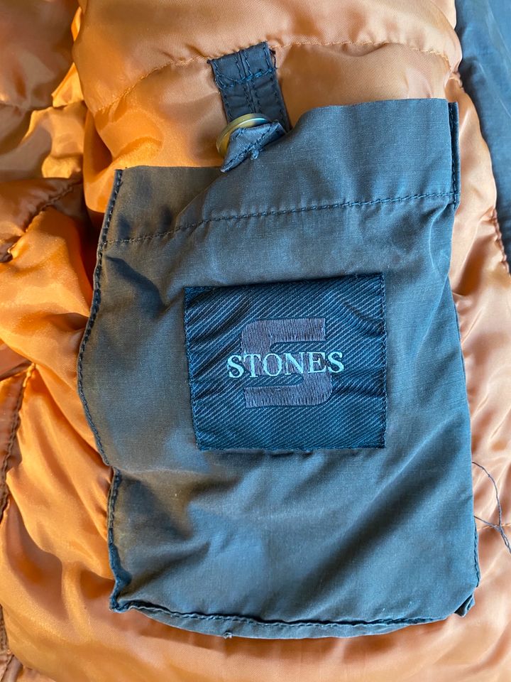 Sehr schöne, lange, braune Winterjacke von Stones braun Größe 48 in Fischbach (Kreis Kaiserslautern)