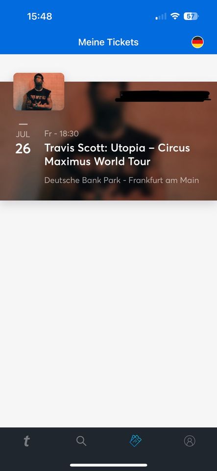 Travis Scott Konzert Karten 26.07.24 in Trier
