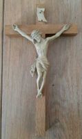 Kreuz Holz Eiche? Wandkreuz INRI Kruzifix Jesus am Kreuz Nordrhein-Westfalen - Stolberg (Rhld) Vorschau