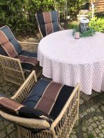 4 Outdoor Gartensessel Ratten mit Sitzkiss neu mit Tisch Thüringen - Georgenthal Vorschau