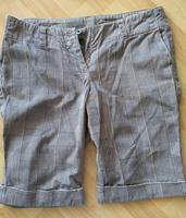 kurze beige/karierte Hose Größe 38 Sachsen - Rochlitz Vorschau
