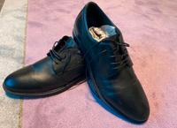 GEOX Herren Leder Schuhe 44 Anzug schwarz Köln - Raderthal Vorschau