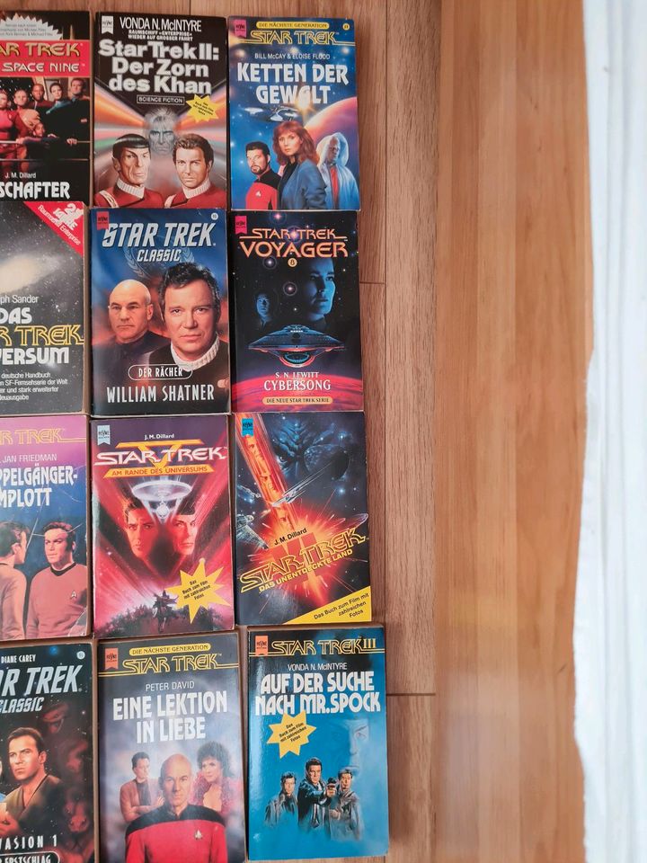 STAR TREK Taschenbücher ( 20 Stk.) TOP !!! in Moers