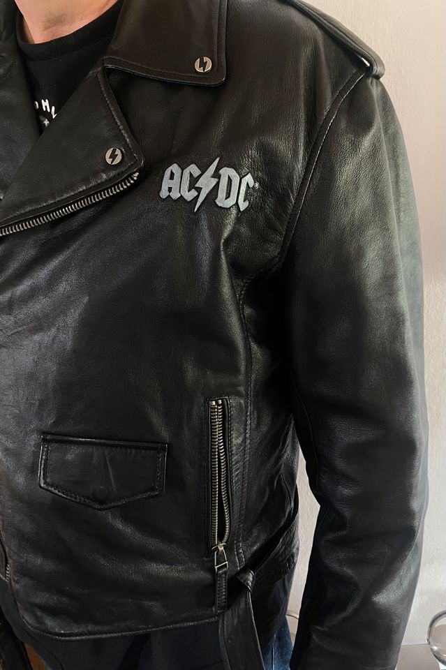 Ac/dc Lederjacke emp signature xl xxl wie neu in Burscheid