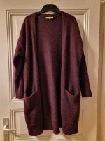 Strickjacke Selected Femme, weinrot/aubergine/pflaume, S-L Altona - Hamburg Sternschanze Vorschau