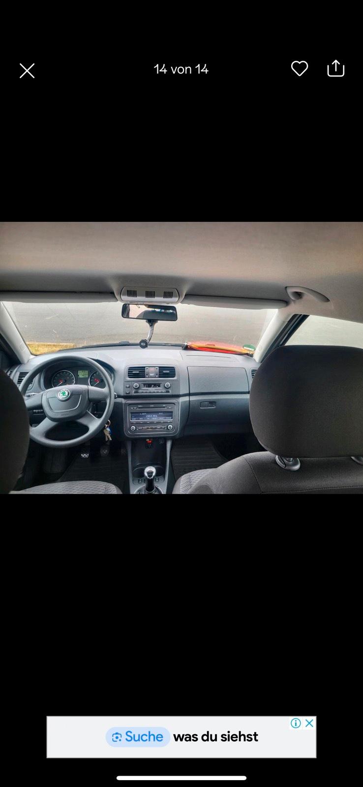 Abbildung des Autos Skoda Fabia