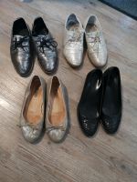 4 Paare Leder Schuhe Gr. 36, Ballerinas Ecco, Paul Green Hamburg - Bergedorf Vorschau