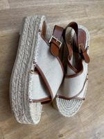 tolle H&M Plateau Espadrilles Sandalen neu Gr.40 beige braun Baden-Württemberg - Karlsruhe Vorschau