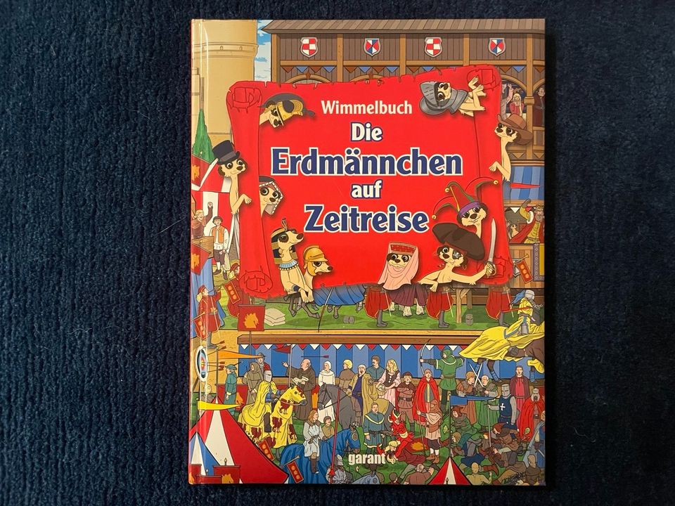 Wimmelbuch Erdmännchen auf Zeitreise, Geschichte, Dinos,…Zukunft in Lampertheim