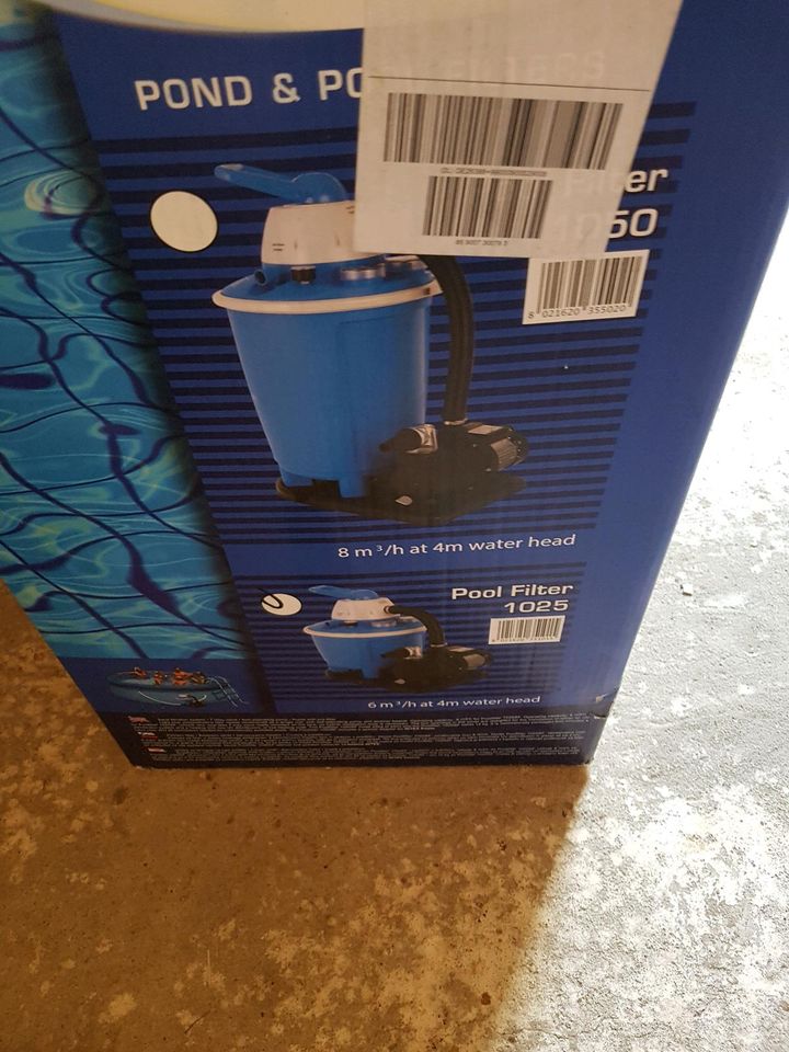 FasaTech 1025 Pool Pumpe Filter 7Wege 6m3/h FT60 450W in Wangerland