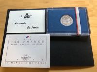 Frankreich 1985 100 Francs Zola , Silber, Brillant Universell Hessen - Hanau Vorschau