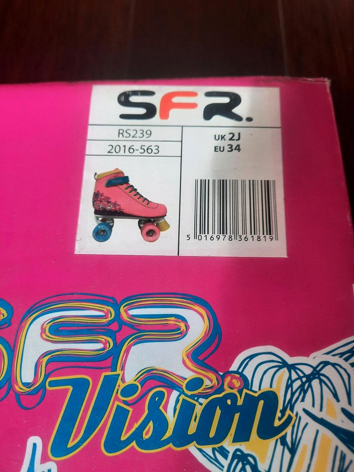 Rollschuhe SFR Vision pink Gr. 34 in Wardenburg