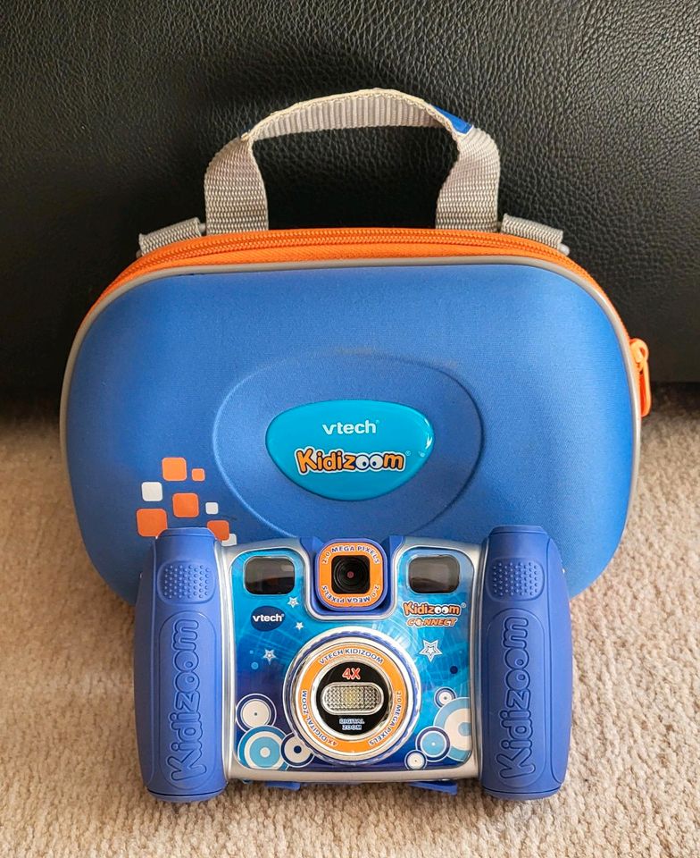 Verkaufe eine Kidzoom/Kinderkamera + Tragetasche von Vtech in Dahlewitz