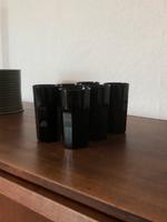 Schwarze Space—Age Trinkgläser Berlin - Neukölln Vorschau