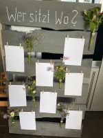 „Wer sitzt wo?“ Tafel für Hochzeiten Baden-Württemberg - Waldshut-Tiengen Vorschau