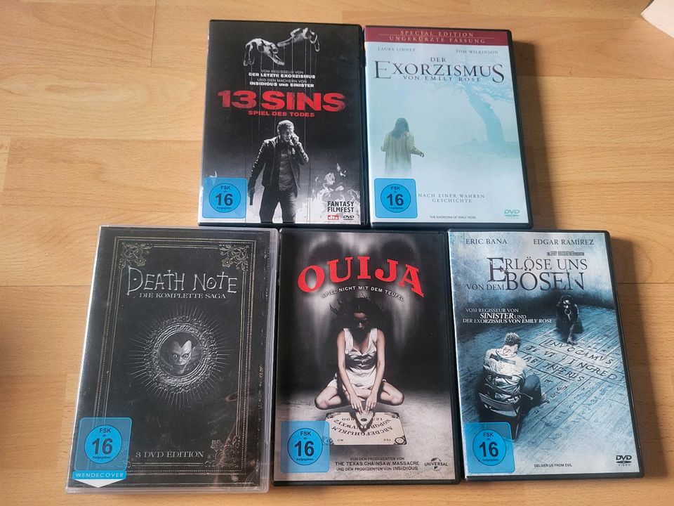 Verschiedene DVDs in Ebensfeld