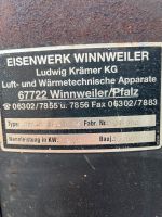 Werkstatt Ofen  Raumheizer 14,9 kw Hessen - Bensheim Vorschau