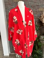 Blazer rot Kimono Mantel S/36 Blumen Weste Jacke Jäckchen Hessen - Eschborn Vorschau