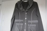 schwarze Jacke mit Satinkragen,Gr.40 Sachsen - Krauschwitz Vorschau