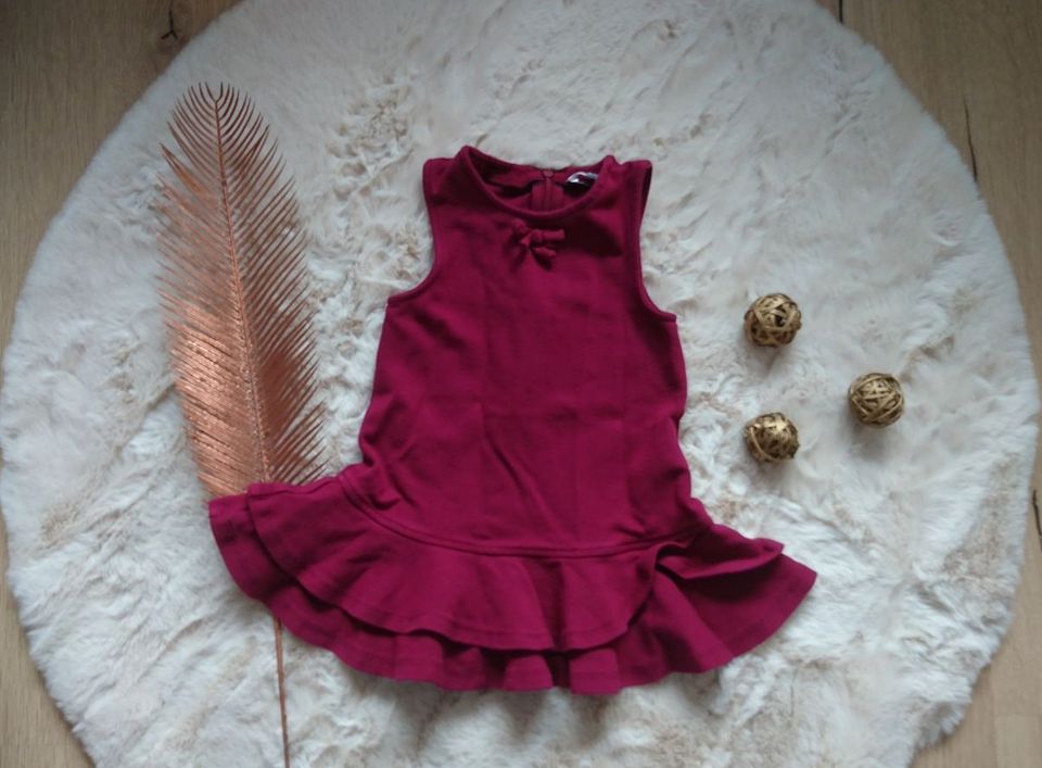 Kleid Cordkleid festlich fuchsia pink Gr. 80 Mayoral Pebble Stone in Rühen