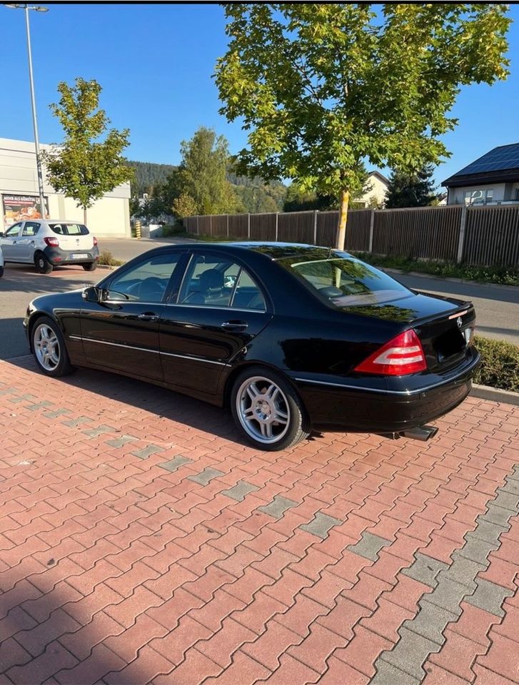 Mercedes C240, W203, Original V6 m. Sportfahrwerk AMG Style TÜV in Burladingen