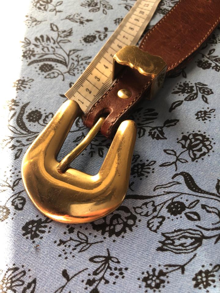 Gürtel Leder clincher reiten Bronze Reitgürtel Ledergürtel in Wächtersbach