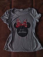 Disney Shirt Wendemotiv Glitzer Micky Maus grau Größe M Brandenburg - Cottbus Vorschau