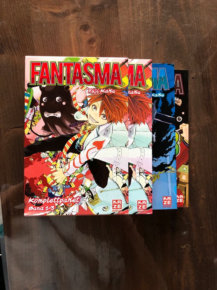 Manga: Fantasma 1 2 3 abgeschlossen im Schuber in Bottrop