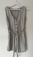 Mango Overall Gr. S Jumpsuit Sommer Weiß grau gestreift Bayern - Aschaffenburg Vorschau