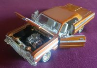 1:26 Chevy Impala 1964 SS 870I Lowrider in Orange (Gebraucht) Baden-Württemberg - Herrenberg Vorschau