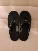 REEF Zehentrenner Flip Flops schwarz Gr. 40 Schleswig-Holstein - Sörup Vorschau