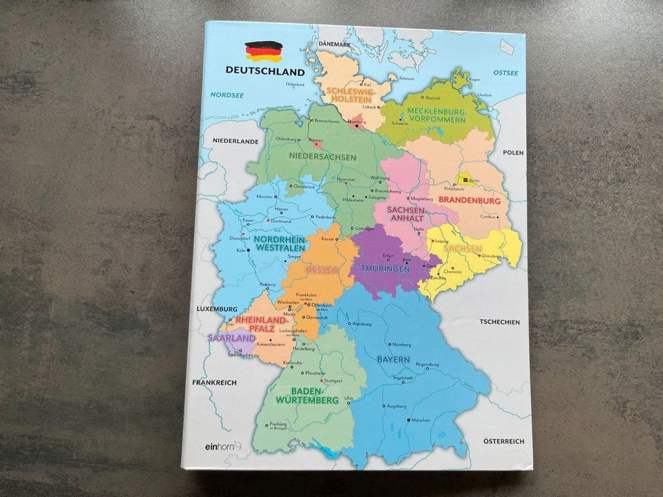 Ringbuch Ordner Motiv Europa und Deutschland in Kelsterbach