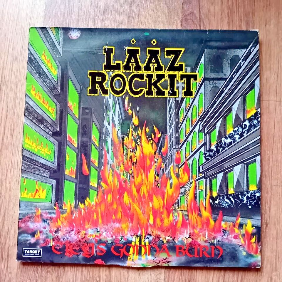 LAAZ ROCKIT – LP 1984 - City's Gonna Burn- Heavy Metal in Warburg