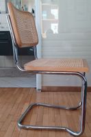 Stuhl, Rahmen Chrom, Sitzfläche und Lehne Holz/Korb Berlin - Spandau Vorschau