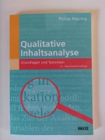 MAYRING Qualitative Inhaltsanalyse 12. Auflage Niedersachsen - Barnstorf Vorschau