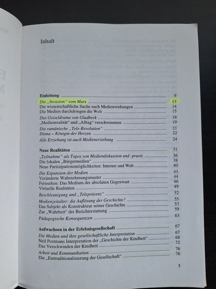 Buch Einführung in die Medienpädagogik - Aufwachsen im Medienzeit in Berlin