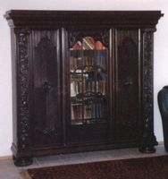 Antiker 3-türiger Bücherschrank, holländischer Barock, 19. Jh. Hessen - Hungen Vorschau