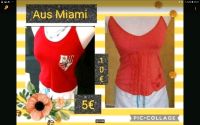 Schöne Sommer Tops mit Patch / Stickerei Gr.S und M aus Miami Leipzig - Burghausen-Rückmarsdorf Vorschau