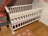 Babybett weiß 140x70 inkl Träumeland Matratze Bayern - Flintsbach am Inn Vorschau