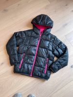 warme Ice Peak Mädchen Steppjacke schwarz pink in Gr. 140 146 Nordrhein-Westfalen - Würselen Vorschau