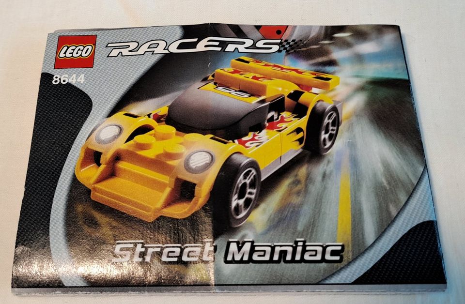 LEGO Racers 8644 gelber Rennwagen Street Maniac in Hamburg