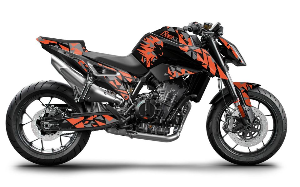 Dekor passend für KTM Duke 790 / 890 - arider.de in Rimpar