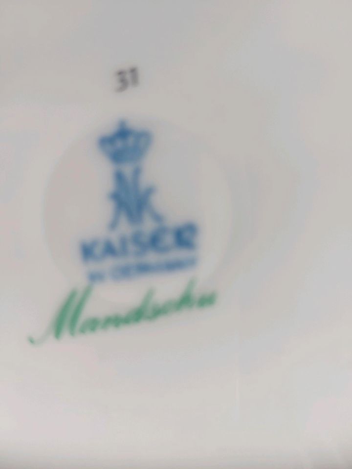 Kaiser Porzellan "Mandschuh" in Ueß