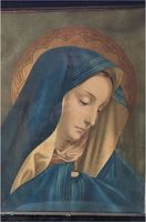 Antikes heiligen Bild Madonna  19. Jhd. Mutter Frau Porträit Altstadt-Lehel - München/Lehel Vorschau