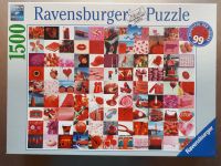 Ravensburger Puzzle 1500 Teile "99 beautiful red things" Baden-Württemberg - Jettingen Vorschau